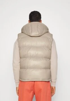 BRAVE SOUL Jaredgilstn - Bodywarmer - Stone -ZALANDO WINKEL e05e9d22fe164d528f9ab49f7379a2f2