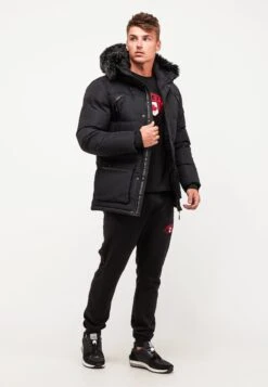 Orford Puffer Parka Jacket - Winterjas - Black -ZALANDO WINKEL e1150777613b4ccd8cf797b25bfb55a4