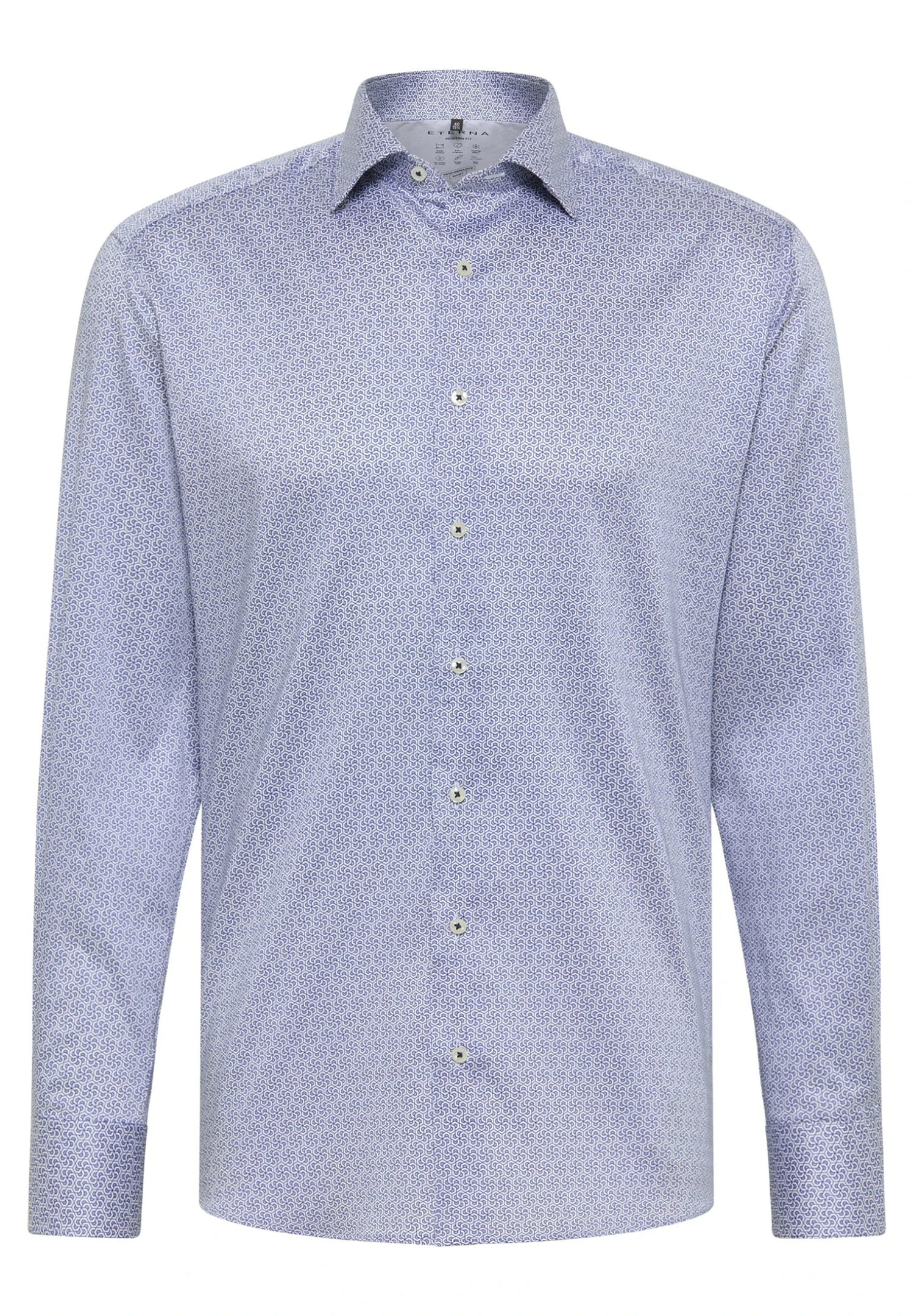 Eterna Performance Modern Fit - Overhemd - Hellblau 6 Eterna Performance Modern Fit - Overhemd - Hellblau - Afbeelding 4