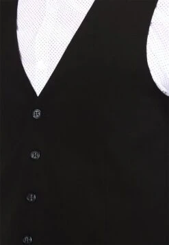 Lindbergh Waistcoat For Suit - Gilet - Black -ZALANDO WINKEL e2350a27a1404daaa0e9f1abada107e8