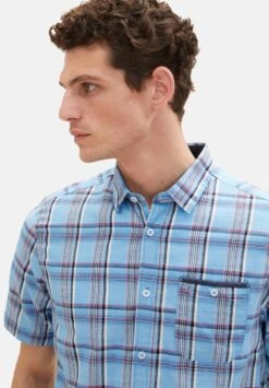 Tom Tailor Mit Karomuster - Overhemd - Blau -ZALANDO WINKEL e29466aa39184c59959966f70ced88e6