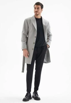 Halflange Jas - Grey -ZALANDO WINKEL e30ab39672864c8b807e23f258e9431e