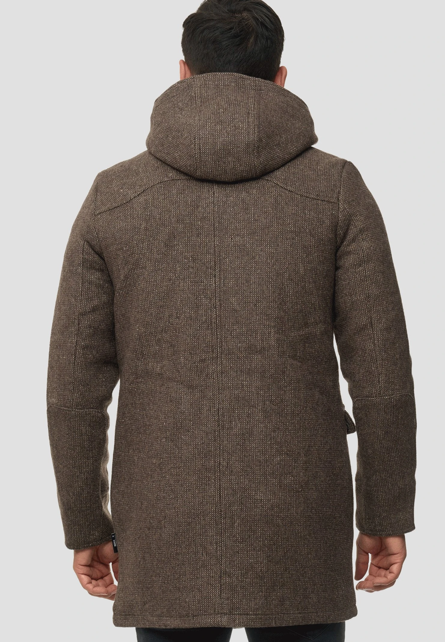 Indicode Jeans Liam - Winterjas - Mottled Brown 5 Indicode Jeans Liam - Winterjas - Mottled Brown - Afbeelding 3