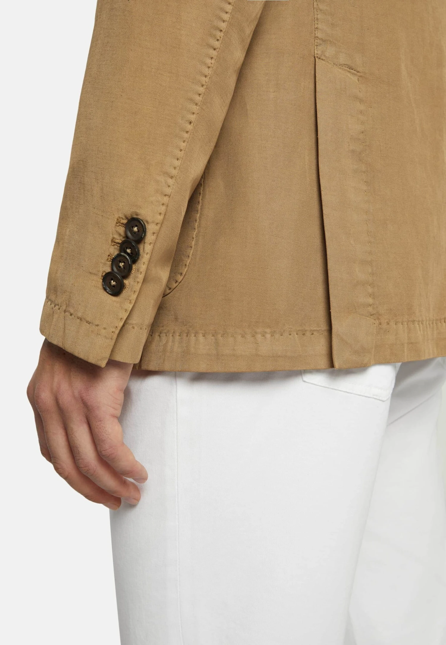 Blazer - Taupe 5 Blazer - Taupe - Afbeelding 3