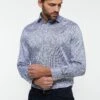 Eterna Performance Modern Fit - Overhemd - Hellblau