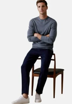 Marks & Spencer Pure Extra Fine Merino Wool Crew Neck - Trui - Light Airforce 8 Marks & Spencer Pure Extra Fine Merino Wool Crew Neck - Trui - Light Airforce -ZALANDO WINKEL e558e6afa3f14793a76679c1c1813561