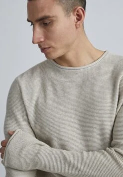 Solid Sdjarah - Trui - Oatmeal Melange -ZALANDO WINKEL e5ef37a1455d49eba3980fcdc33bdcd1