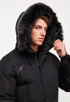 Orford Puffer Parka Jacket - Winterjas - Black -ZALANDO WINKEL e6b10925307e4f8ab95c455553bb9224