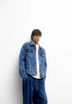 PULL & BEAR Basic Comfort-Fit - Spijkerjas - Blue -ZALANDO WINKEL e70d8af7d2d445f5b7cc7535cf337dd9