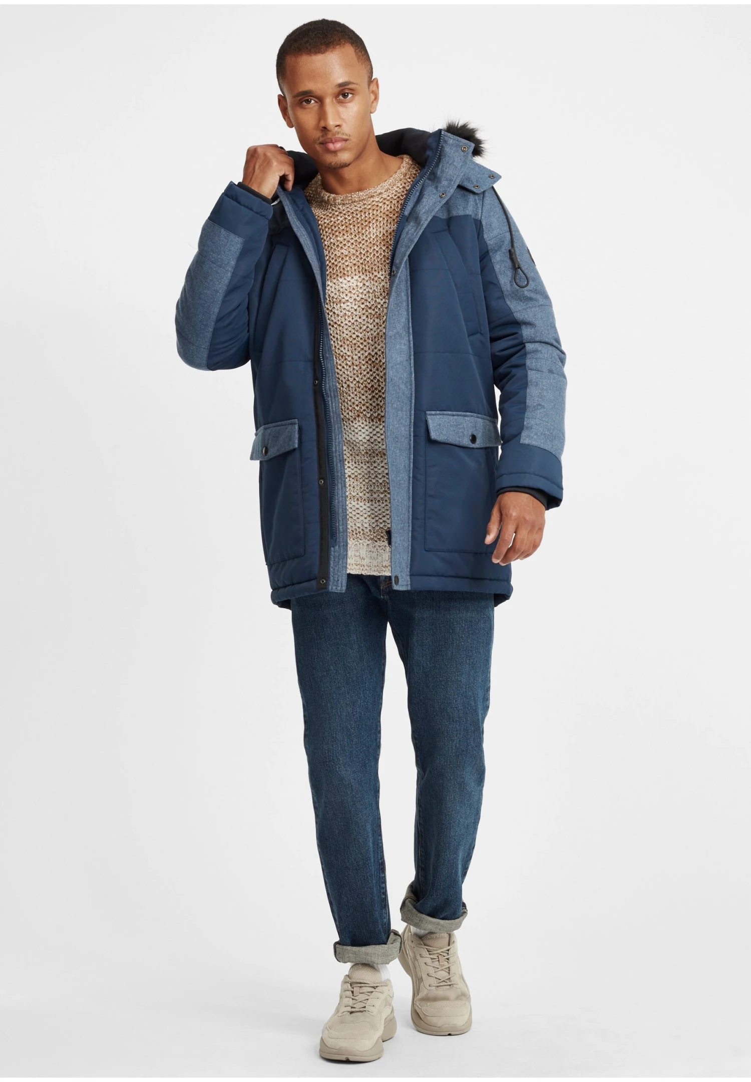 Blend Bhmikael - Parka - Dress Blues 4 Blend Bhmikael - Parka - Dress Blues - Afbeelding 2