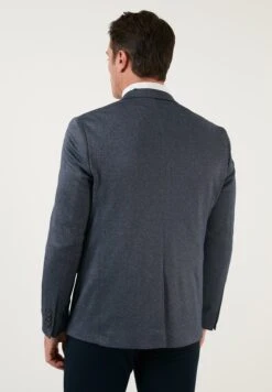 Slim Fit - Blazer - Light Navy Blue -ZALANDO WINKEL e7e8020cd7b1455ebf8bc1073049d156