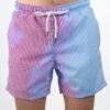 Striped Color Changing Swimshorts - Zwemshorts - Cherry/Blue -ZALANDO WINKEL e9ea23d3d93d4b66804eb0e1aba397ab