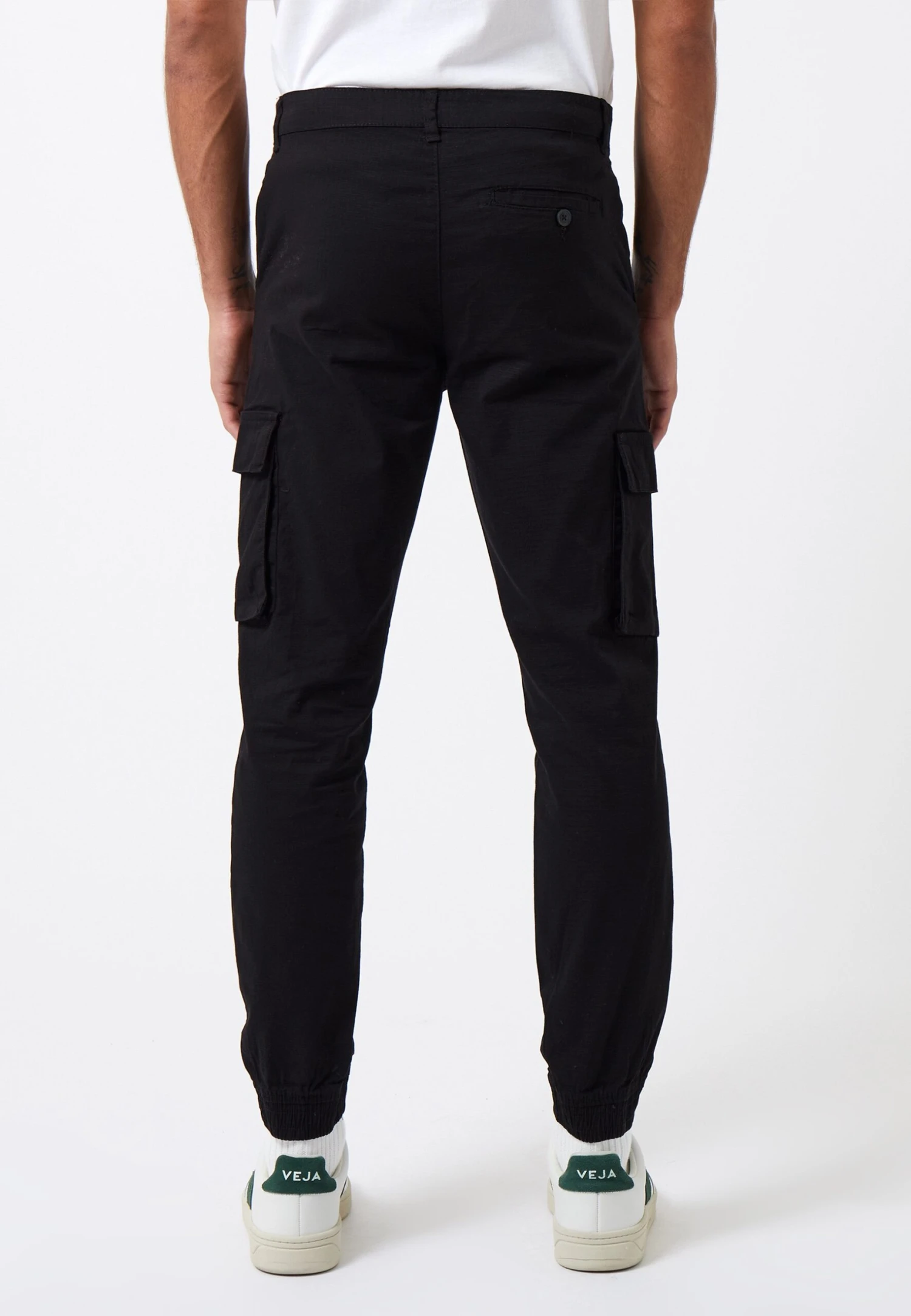 French Connection With Elasitcated Cuff - Cargobroek - Black 5 French Connection With Elasitcated Cuff - Cargobroek - Black - Afbeelding 3