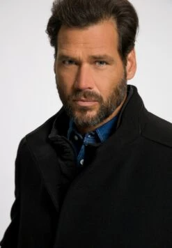 JP1880 Halflange Jas - Noir -ZALANDO WINKEL eb62f6896cd3419d9991e208e90413e7