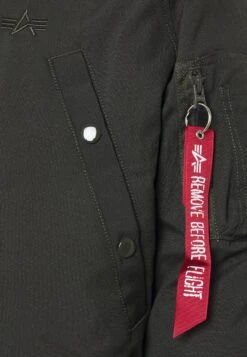 Alpha Industries Parka - Black Olive -ZALANDO WINKEL ebab89f79ca14de487f14ac5d8e898d1