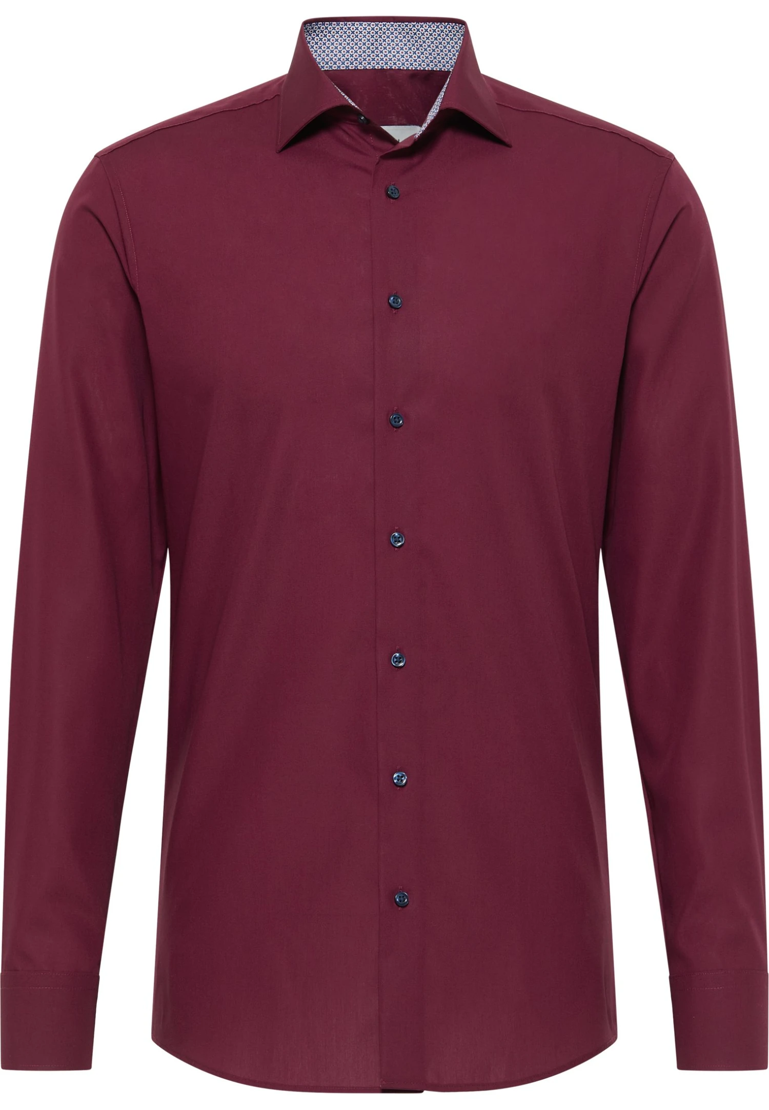 Eterna Original Slim Fit - Overhemd - Weinrot 6 Eterna Original Slim Fit - Overhemd - Weinrot - Afbeelding 4