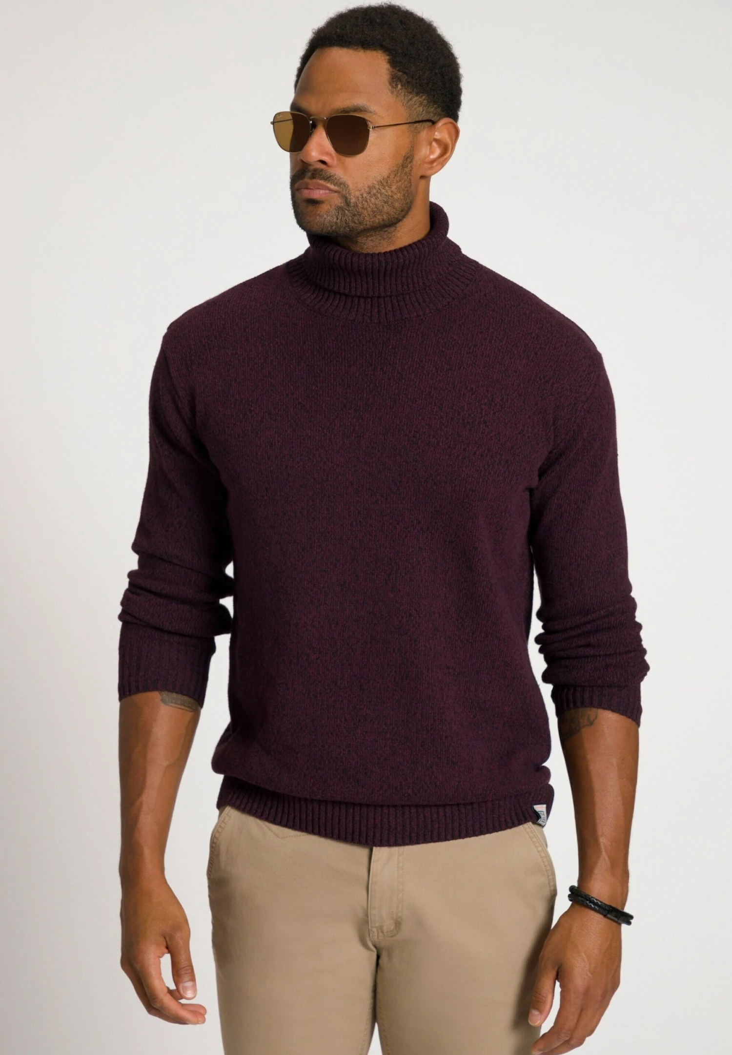 Trui - Aubergine 3 Trui - Aubergine