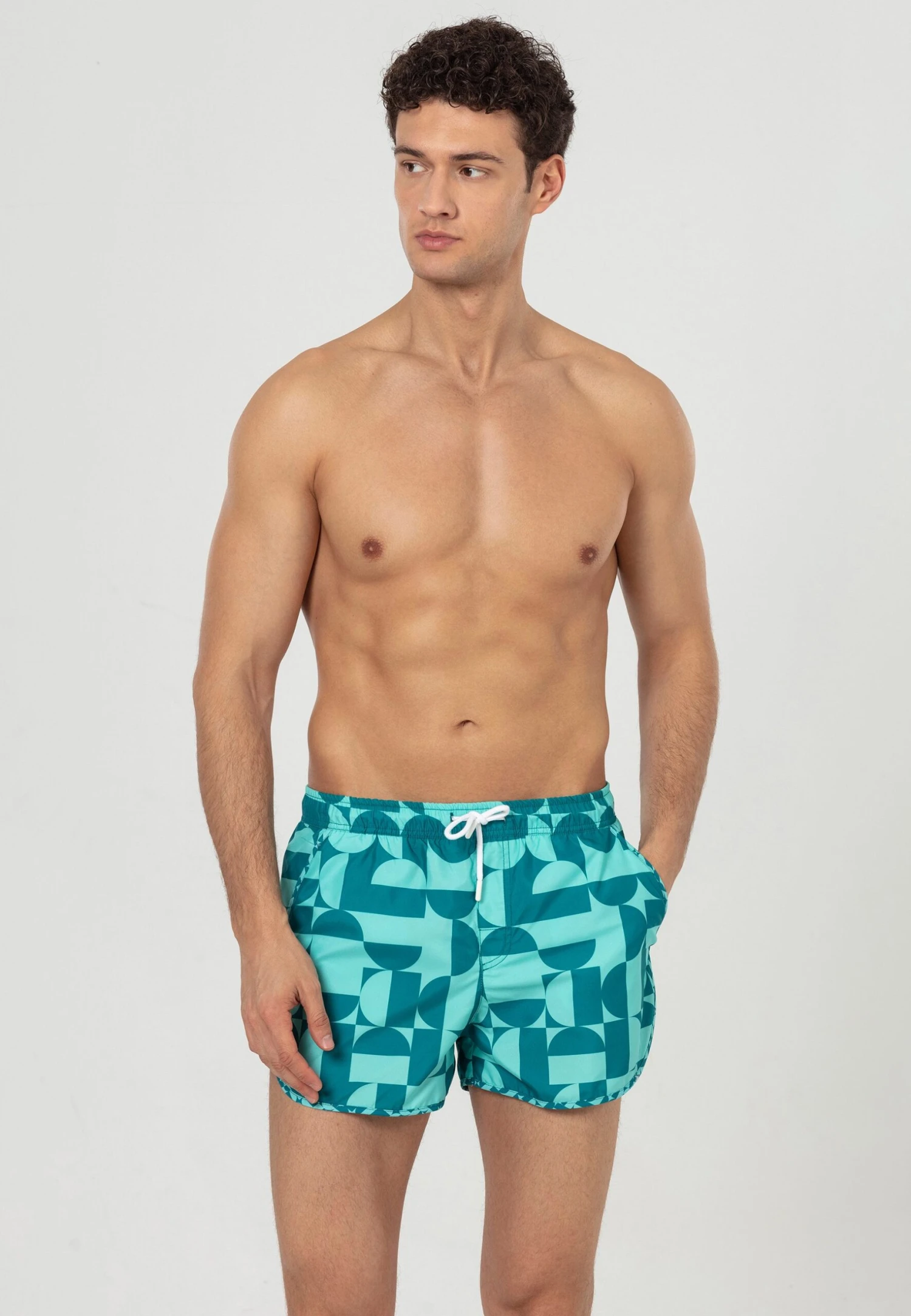 Zwemshorts - Green 4 Zwemshorts - Green - Afbeelding 2