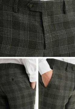 WE FASHION Slim Fit Met Dessin - Pantalon - Green -ZALANDO WINKEL ed1b1e42c2e44567a008e0a83310bdd4