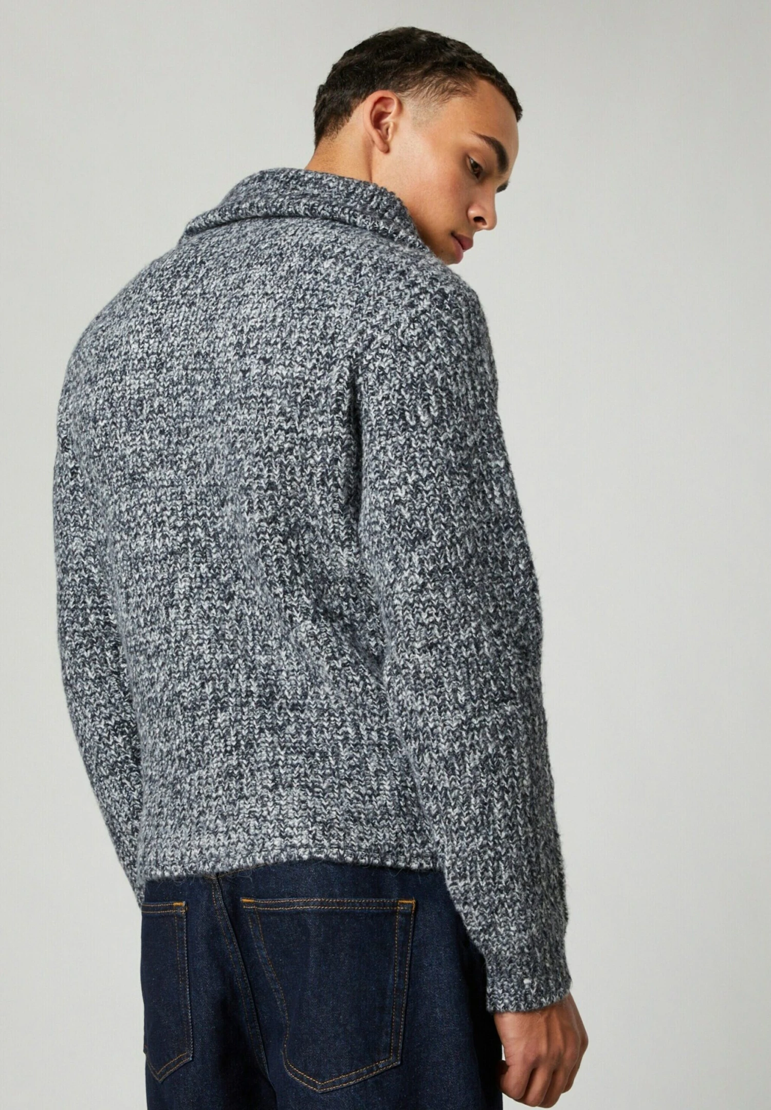 Collection Chris - Trui - Blaumeliert 5 Collection Chris - Trui - Blaumeliert - Afbeelding 3