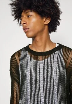 Jaded London Labyrinth Loose Jumper - Trui - Black -ZALANDO WINKEL edc87b1ecc4b4b9a8e10e285e4605cee