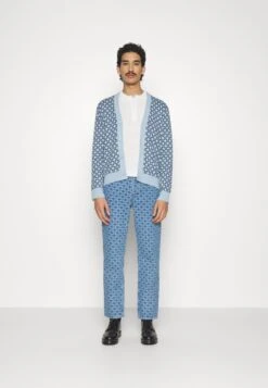 Sandro Cardigan - Vest - Bleu -ZALANDO WINKEL ee3d7875c3ca457eaad1ebfd27b37594