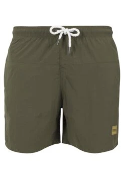 URBAN CLASSICS Block - Zwemshorts - Olive -ZALANDO WINKEL ee963c2af4834248af77095fc7913311