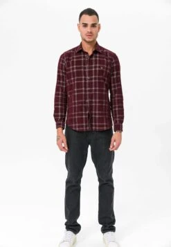 Regular Fit - Overhemd - Bordeaux 9 Regular Fit - Overhemd - Bordeaux -ZALANDO WINKEL eec385aee5c248bfb2c77a6a58385978