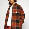 Parkside Overshirt - Halflange Jas - Zimmer Plaid Burnt Henna -ZALANDO WINKEL ef2cb0402c72436ca2228c6c48499ee5