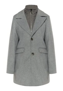 Dreimaster Halflange Jas - Grau Melange -ZALANDO WINKEL efa19f6b8f774823a4f39782ce835f4e