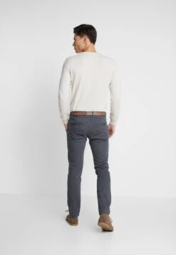 TOM TAILOR Denim Structured - Chino - Black/Grey -ZALANDO WINKEL f029df0b1d8547b3bb2b7161e2da8d30