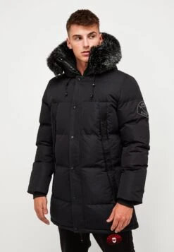 Aylmer Puffer Jacket - Winterjas - Jet Black