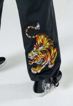 Ed Hardy Double Tiger - Cargobroek - Washed Black -ZALANDO WINKEL f0e0f552929a49519e255bec49bea901