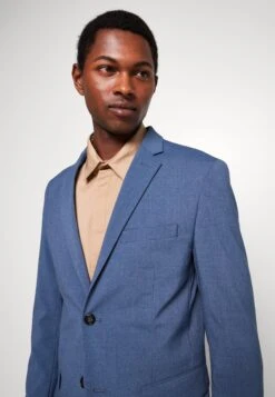 Lindbergh Plain Mens Suit - Kostuum - Steel Blue -ZALANDO WINKEL f10a4b53556a472aa53ac54aa68ae5c1