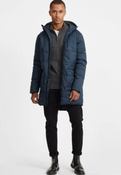 Solid Sdatong - Winterjas - Insignia Blue -ZALANDO WINKEL f1a7f5e62ba24d719f0aa9772770f8f9