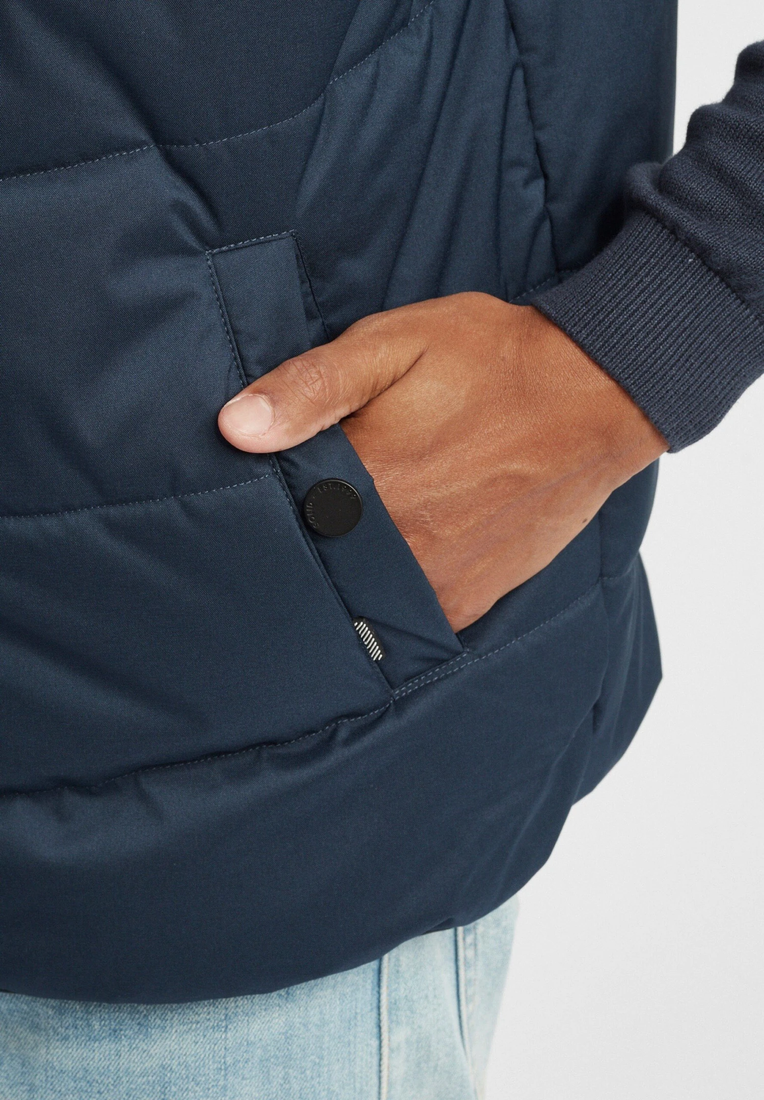 Solid Sdatsu - Bodywarmer - Insignia Blue 7 Solid Sdatsu - Bodywarmer - Insignia Blue - Afbeelding 5