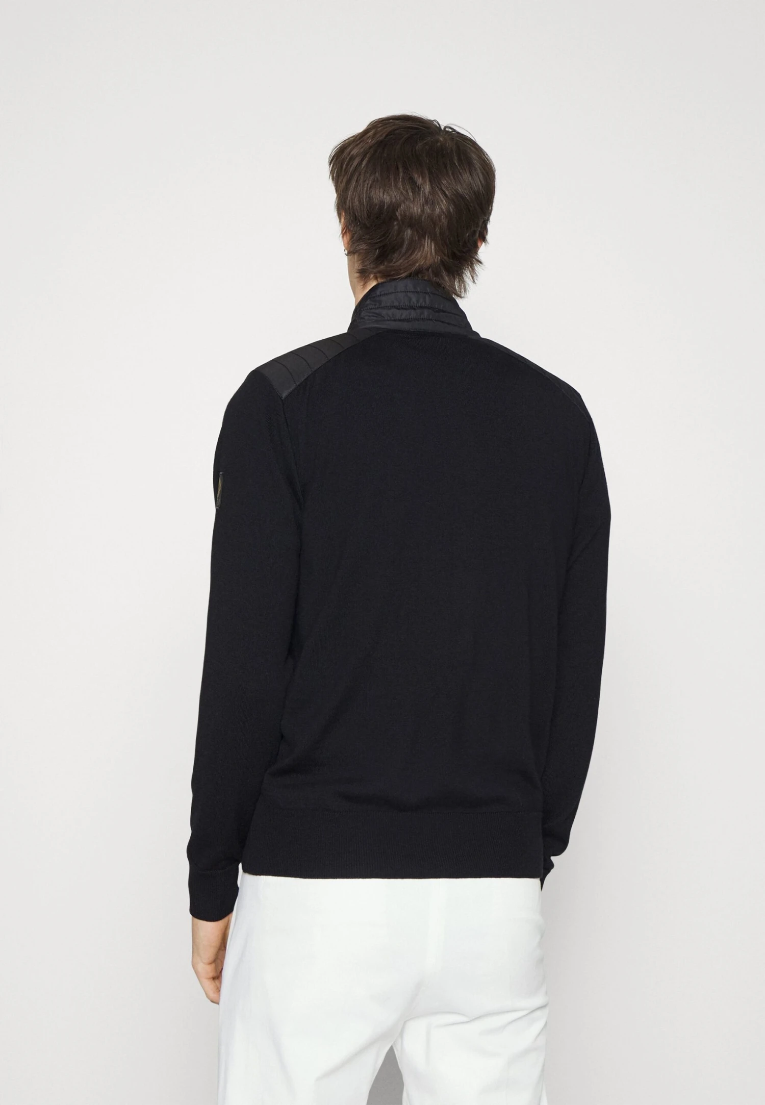 BELSTAFF Kelby Zip Cardigan - Vest - Black 5 BELSTAFF Kelby Zip Cardigan - Vest - Black - Afbeelding 3