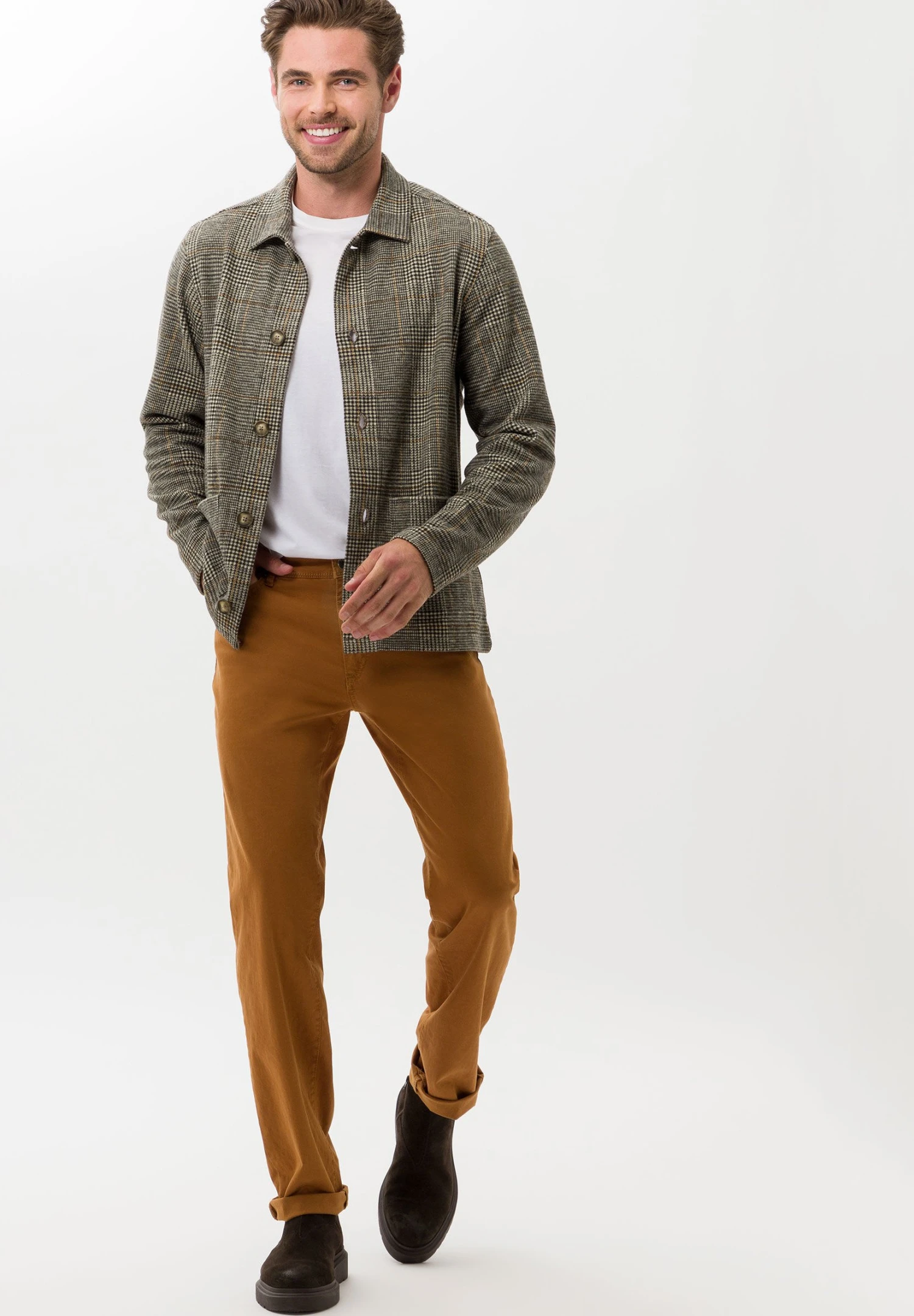 BRAX Style Cadiz - Broek - Curry 4 BRAX Style Cadiz - Broek - Curry - Afbeelding 2