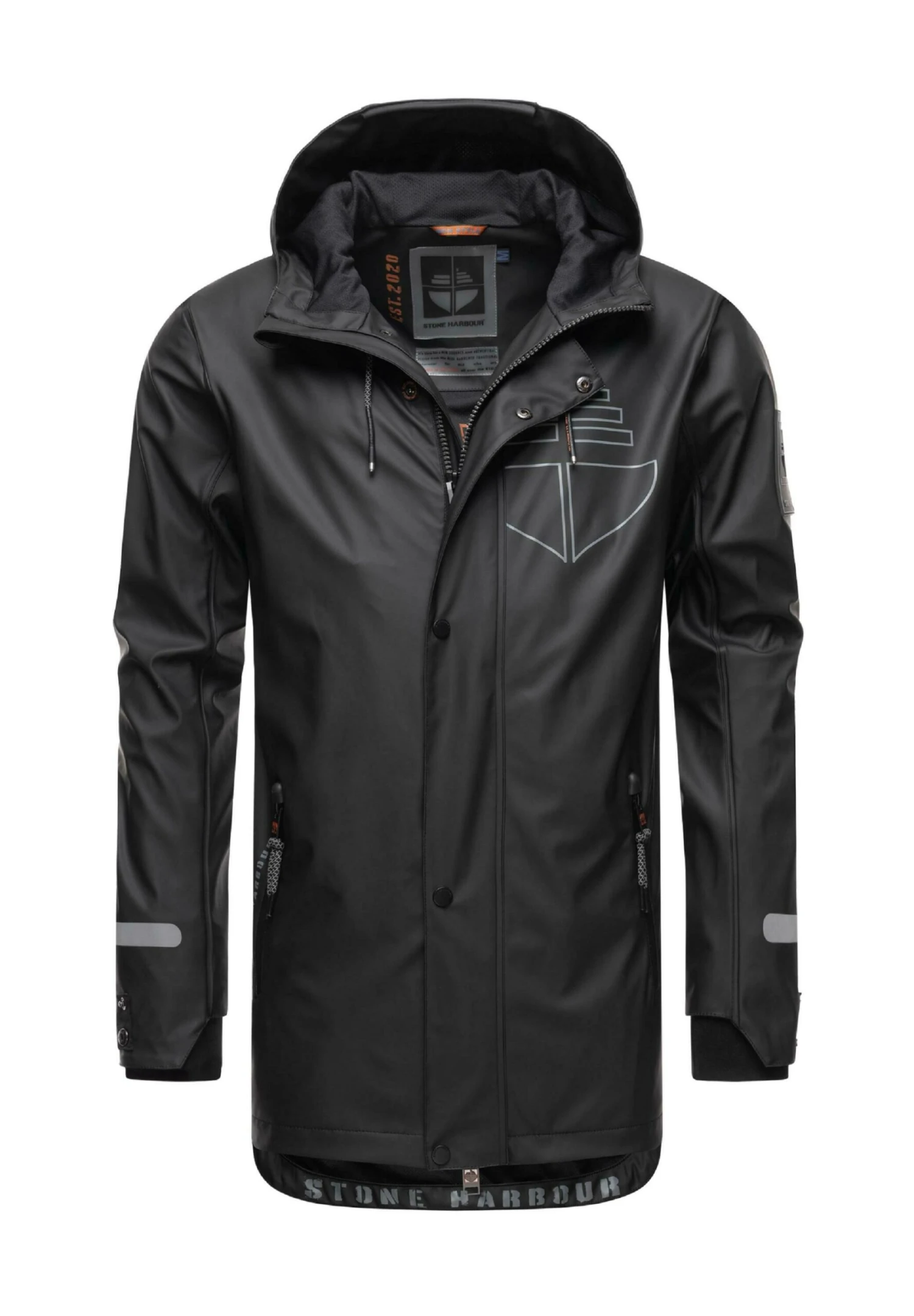 Tamio - Regenjas - Black 7 Tamio - Regenjas - Black - Afbeelding 5