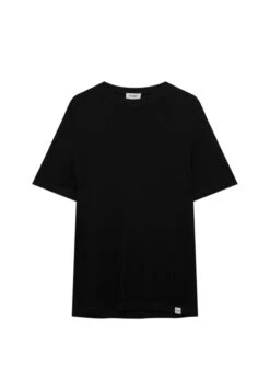 PULL & BEAR Short Sleeve- Trui - Black -ZALANDO WINKEL f48635edbf004907b6dc6134966b20ff