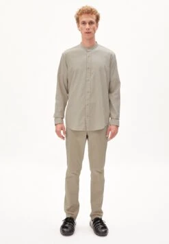 Armedangels Tomaaso Stripes- Overhemd - Sand Stone -ZALANDO WINKEL f56cfa300a6e40119bc39d836746cbd6