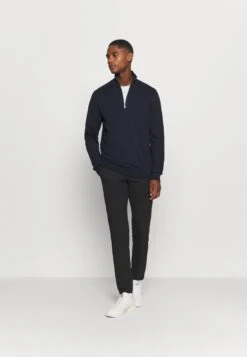 Selected Homme Slhberg Half Zip B Noos - Trui - Navy Blazer -ZALANDO WINKEL f74e3d59b42e4b88bba224fde51141db