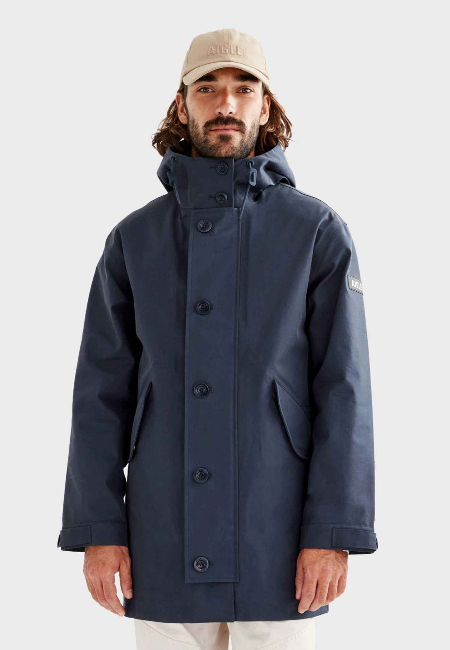 Aigle Parka - Navy Blue 3 Aigle Parka - Navy Blue