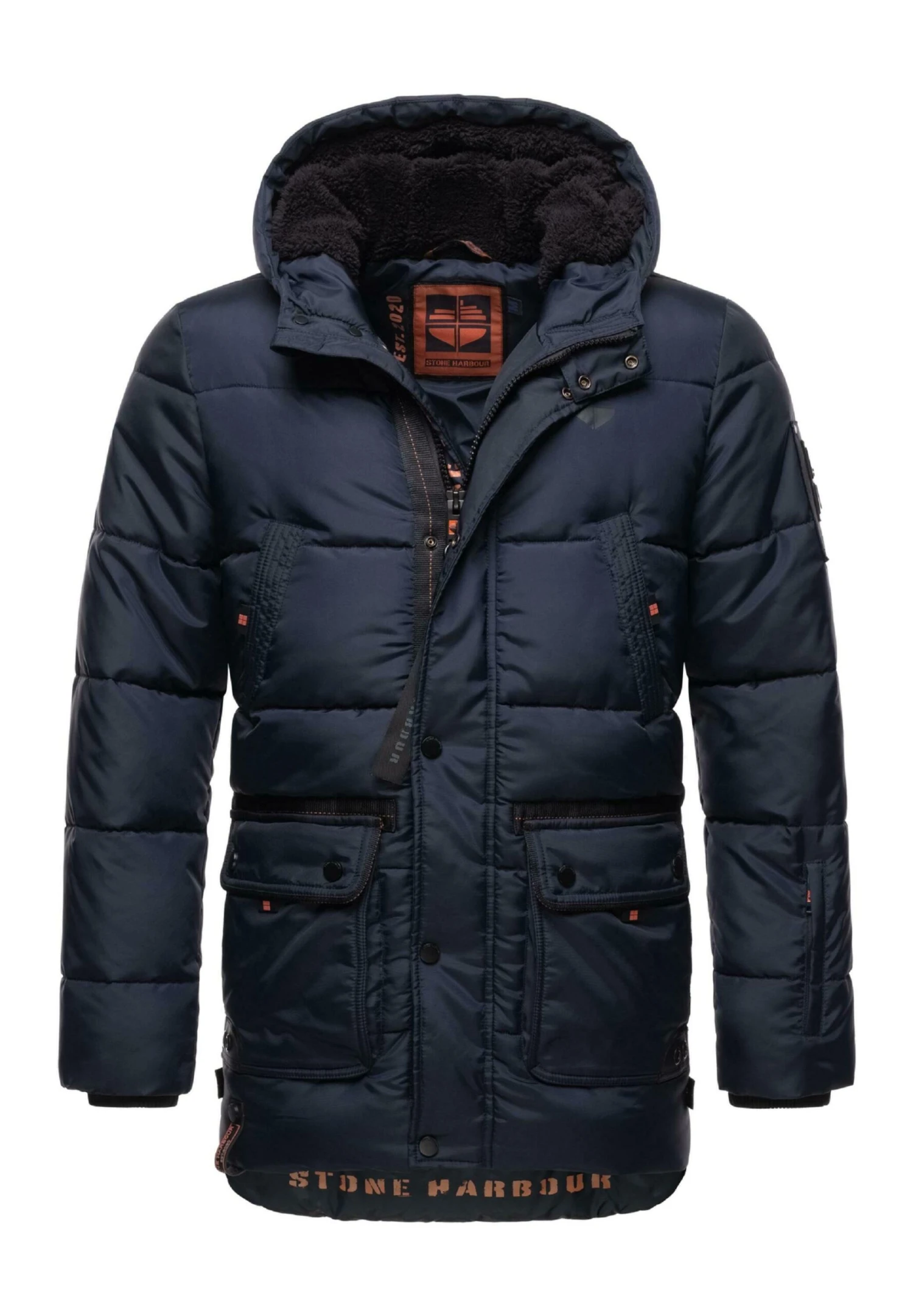 Mironoo - Winterjas - Dark Blue 7 Mironoo - Winterjas - Dark Blue - Afbeelding 5