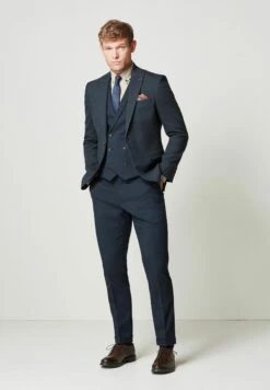 Next Trimmed Herringbone - Colbert - Navy Blue 14 Next Trimmed Herringbone - Colbert - Navy Blue -ZALANDO WINKEL f9d0e8521eb940d89ff46016c5fdb67e