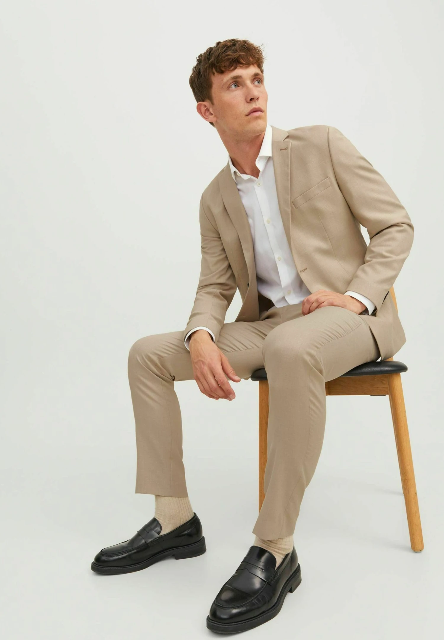 JACK&JONES Premium Jprsolaris Noos - Broek - Pure Cashmere 7 JACK&JONES Premium Jprsolaris Noos - Broek - Pure Cashmere - Afbeelding 5