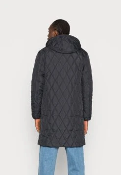 YOURTURN Coat Unisex - Halflange Jas - Black -ZALANDO WINKEL fb327cf25e1449dfb3f6baf7694c3154