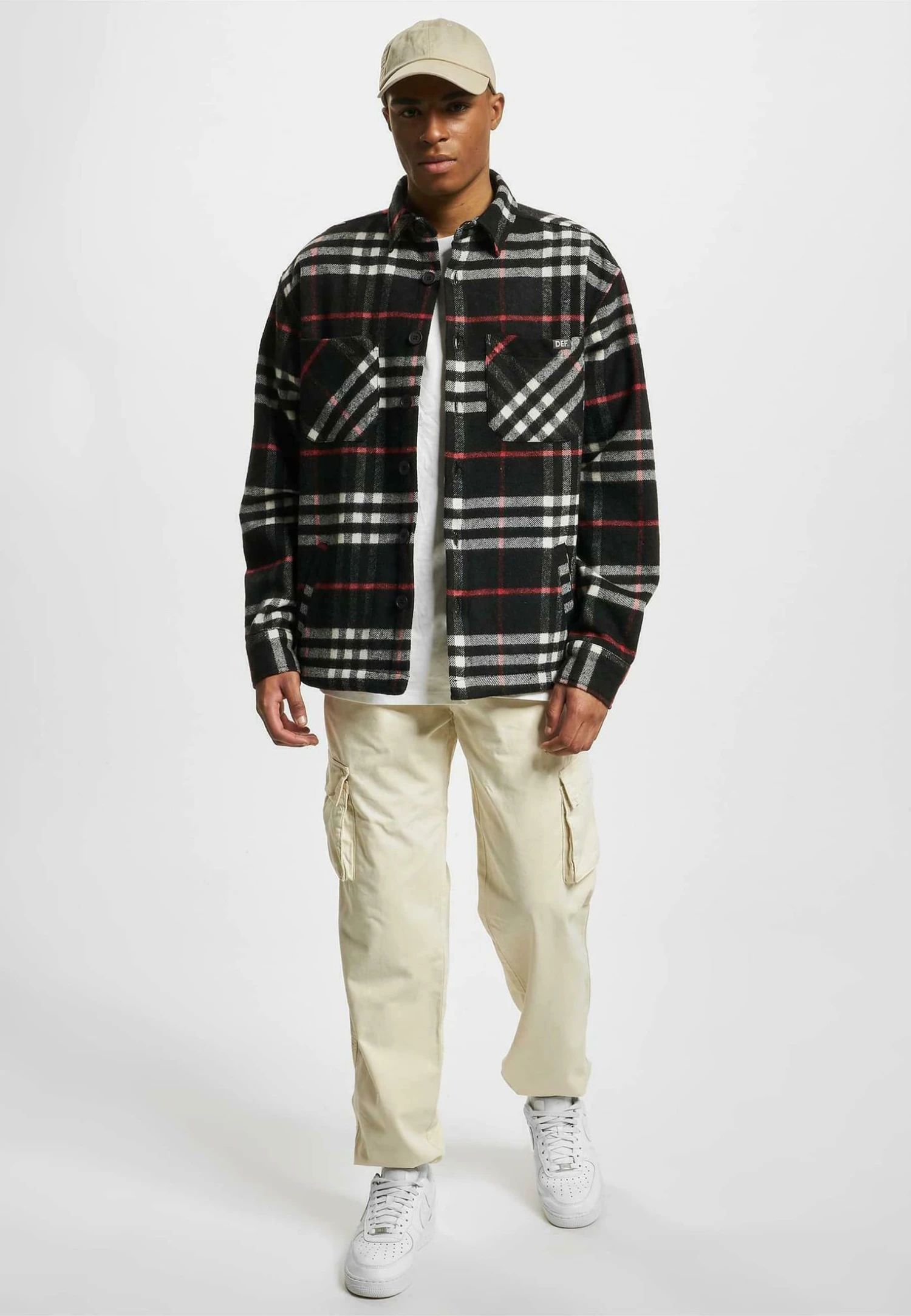 Def - Lichte Jas - Black Red 4 Def - Lichte Jas - Black Red - Afbeelding 2