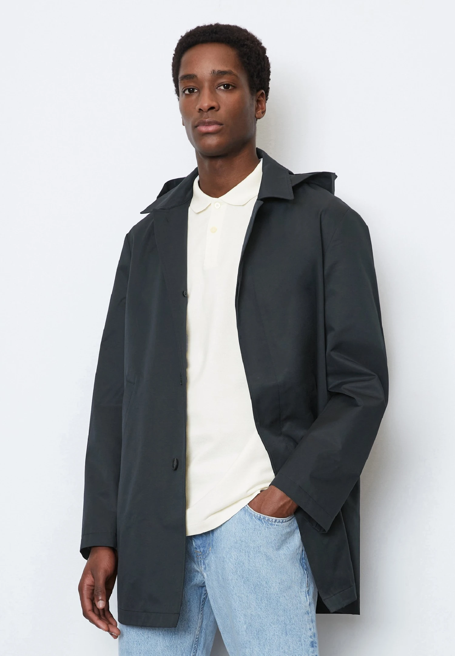 Marc O'Polo Mit Abnehmbarer Kapuze - Parka - Dark Navy 3 Marc O'Polo Mit Abnehmbarer Kapuze - Parka - Dark Navy