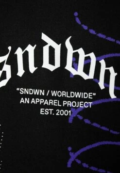 BERSHKA Long Sleeve - Printed - Trui - Black -ZALANDO WINKEL fca56433038f477ab8452df349a5d822